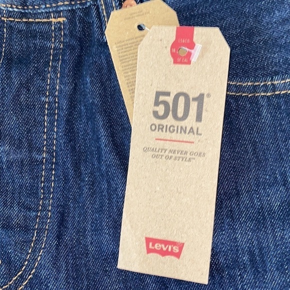 LEVI'S 501 ORIGINAL FIT MEN'S JEANS - Picture 7 of 11